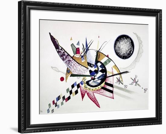 Watercolor Painting of Composition-Wassily Kandinsky-Framed Art Print