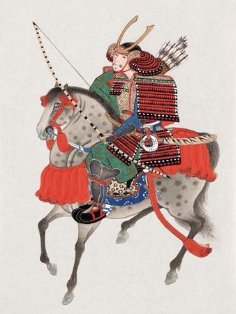 Samurai painting on sale