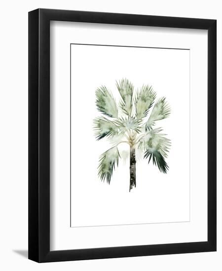 Watercolor Palm of the Tropics I-Grace Popp-Framed Art Print