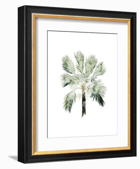 Watercolor Palm of the Tropics I-Grace Popp-Framed Art Print