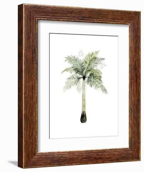 Watercolor Palm of the Tropics II-Grace Popp-Framed Art Print