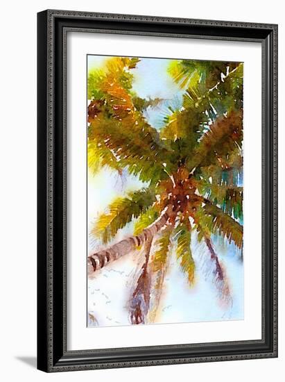 Watercolor Palms II-Emily Navas-Framed Art Print