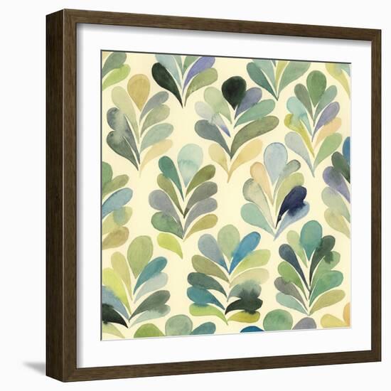 Watercolor Palms II-Grace Popp-Framed Art Print