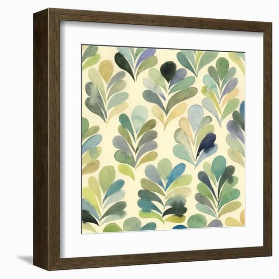 Watercolor Palms II-Grace Popp-Framed Art Print