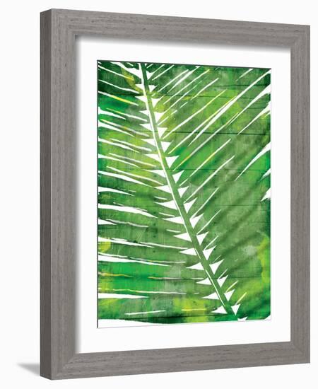 Watercolor Palms-OnRei-Framed Art Print