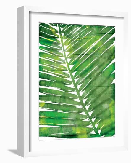 Watercolor Palms-OnRei-Framed Art Print