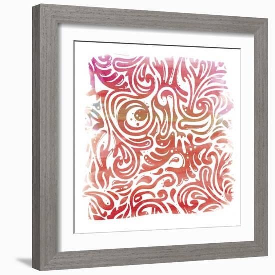 Watercolor Pat2-Erin Clark-Framed Giclee Print