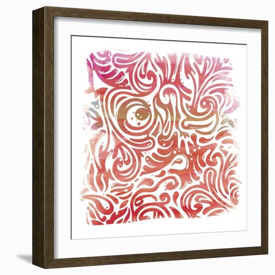 Watercolor Pat2-Erin Clark-Framed Giclee Print