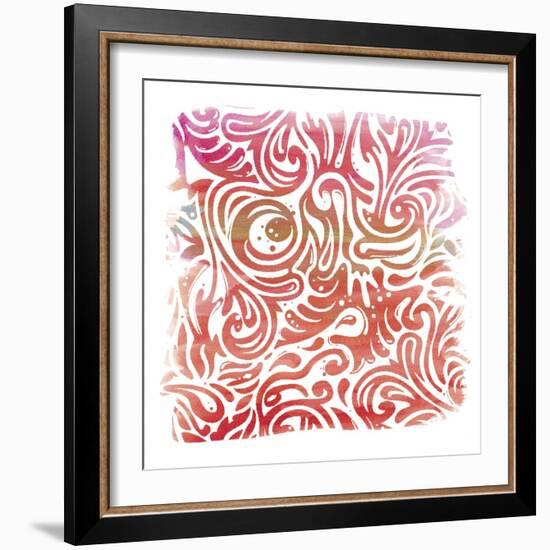 Watercolor Pat2-Erin Clark-Framed Giclee Print