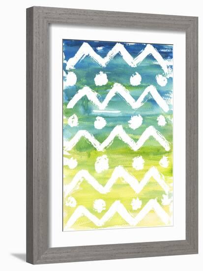 Watercolor Pattern III-Elizabeth Medley-Framed Art Print