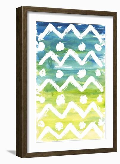 Watercolor Pattern III-Elizabeth Medley-Framed Art Print