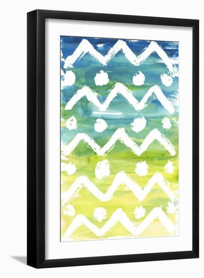 Watercolor Pattern III-Elizabeth Medley-Framed Art Print