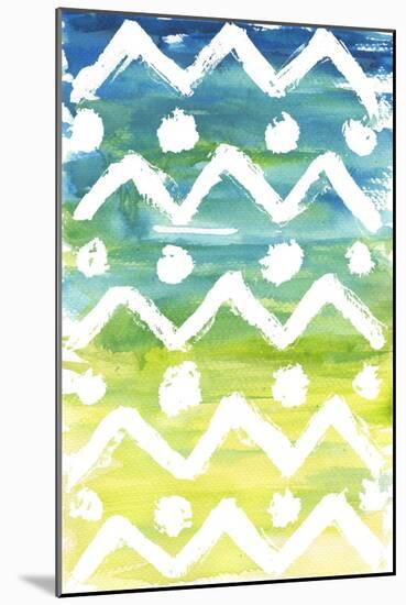 Watercolor Pattern III-Elizabeth Medley-Mounted Art Print