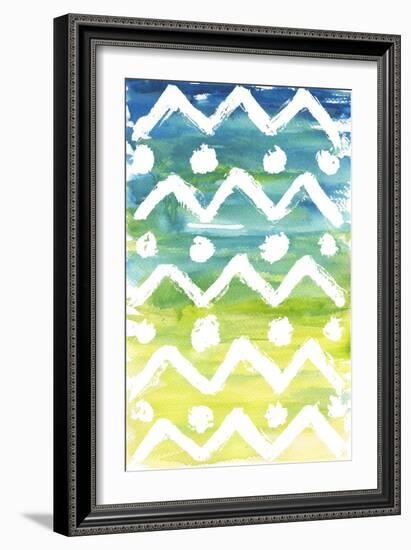 Watercolor Pattern III-Elizabeth Medley-Framed Art Print