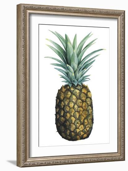 Watercolor Pineapple I-Grace Popp-Framed Art Print