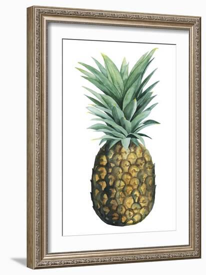 Watercolor Pineapple II-Grace Popp-Framed Art Print