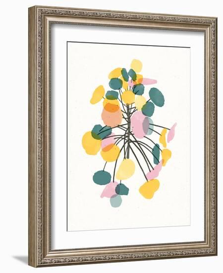 Watercolor Plant I-null-Framed Art Print