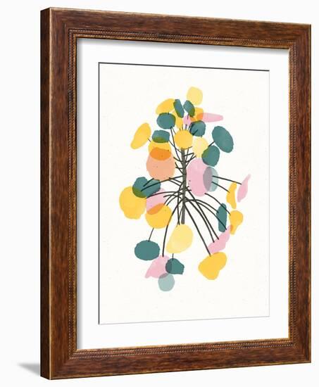 Watercolor Plant I-null-Framed Art Print