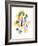 Watercolor Plant I-null-Framed Art Print