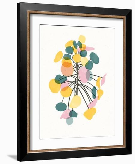 Watercolor Plant I-null-Framed Art Print