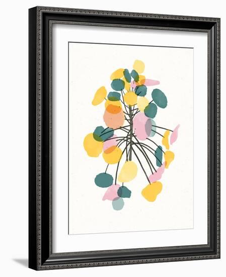 Watercolor Plant I-null-Framed Art Print