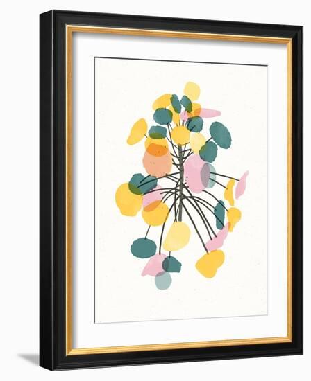 Watercolor Plant I-null-Framed Art Print