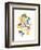 Watercolor Plant I-null-Framed Premium Giclee Print