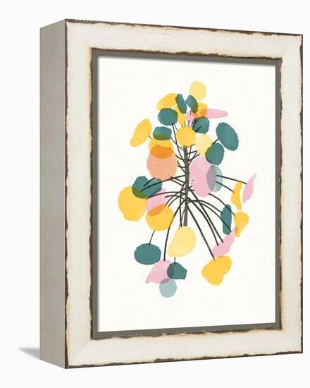 Watercolor Plant I-null-Framed Stretched Canvas