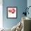 Watercolor Poppies II-Leticia Herrera-Framed Art Print displayed on a wall