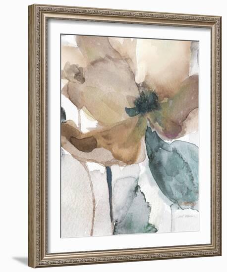 Watercolor Poppy I-Carol Robinson-Framed Art Print