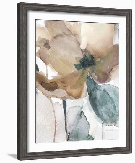 Watercolor Poppy I-Carol Robinson-Framed Art Print