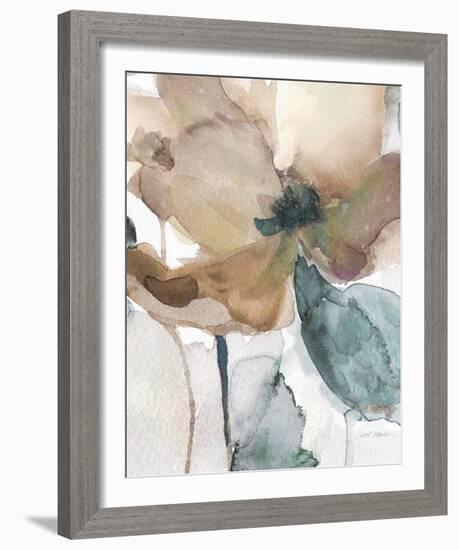 Watercolor Poppy I-Carol Robinson-Framed Art Print