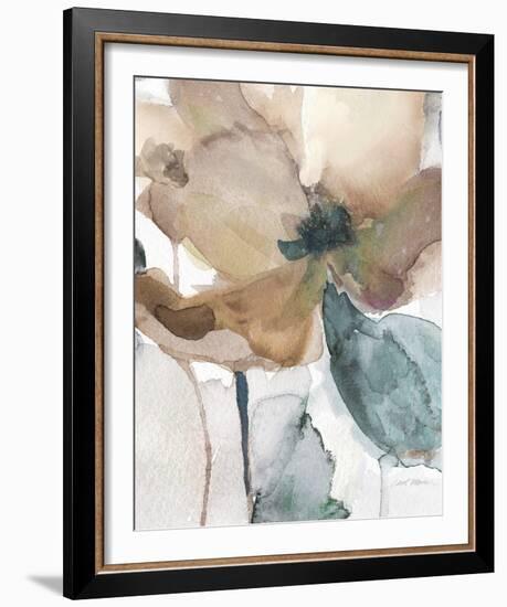 Watercolor Poppy I-Carol Robinson-Framed Art Print