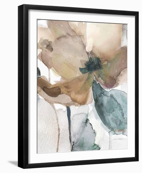 Watercolor Poppy I-Carol Robinson-Framed Art Print