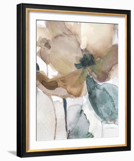 Watercolor Poppy I-Carol Robinson-Framed Art Print