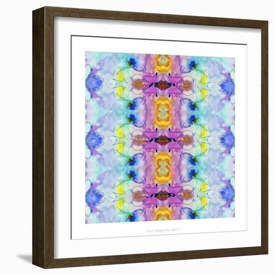 Watercolor Rainbow Hallucination-Lisa Katharina-Framed Giclee Print