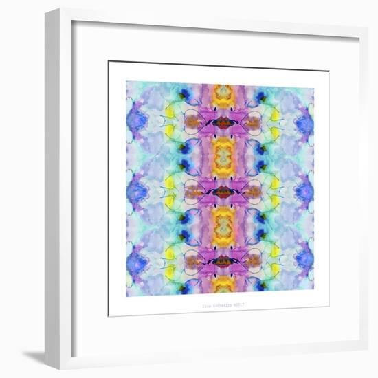 Watercolor Rainbow Hallucination-Lisa Katharina-Framed Giclee Print