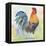 Watercolor Rooster-B-Jean Plout-Framed Premier Image Canvas