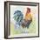 Watercolor Rooster-B-Jean Plout-Framed Giclee Print