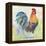 Watercolor Rooster-B-Jean Plout-Framed Giclee Print