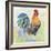 Watercolor Rooster-B-Jean Plout-Framed Giclee Print