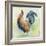 Watercolor Rooster-D-Jean Plout-Framed Giclee Print