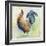 Watercolor Rooster-D-Jean Plout-Framed Giclee Print