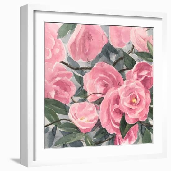 Watercolor Roses I-Annie Warren-Framed Art Print