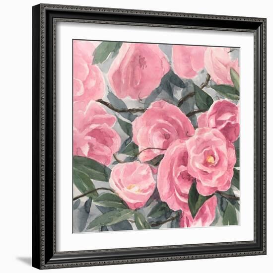 Watercolor Roses I-Annie Warren-Framed Art Print