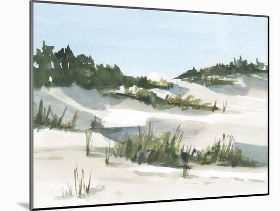 Watercolor Sand Dunes I-Ethan Harper-Mounted Art Print