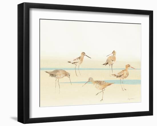 Watercolor Sandpipers I-Avery Tillmon-Framed Art Print