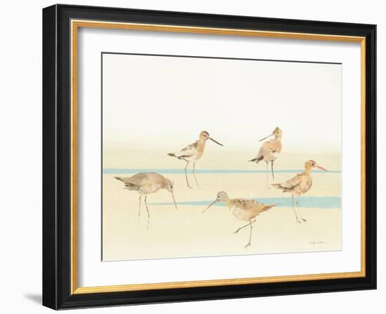 Watercolor Sandpipers I-Avery Tillmon-Framed Art Print