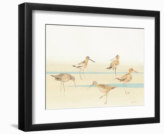 Watercolor Sandpipers I-Avery Tillmon-Framed Art Print