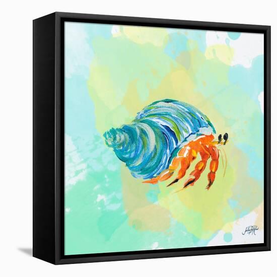 Watercolor Sea Creatures II-Julie DeRice-Framed Stretched Canvas
